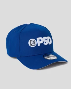 PSD Hats*New Era x Logo Hat Blue/White