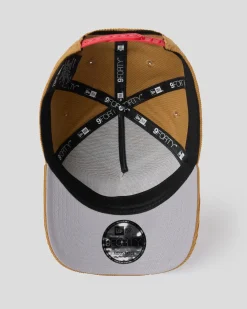 PSD Hats*New Era x Logo Hat Tan/Red