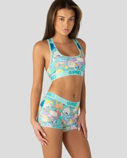 Women PSD Sports Bra|Core Standard*Nickelodeon - 90s Nick Pop