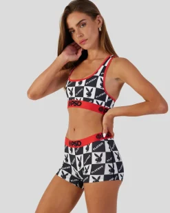 Women PSD Sports Bra|Core Standard*Playboy - Checkers