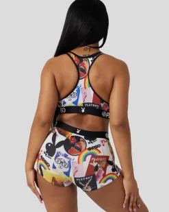 Women PSD Sports Bra|Core Standard*Playboy - Covers