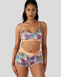 Women PSD Scoop Bralette|Core Standard*Playboy - Geo