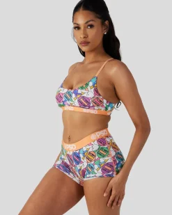Women PSD Scoop Bralette|Core Standard*Playboy - Geo