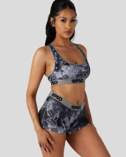 Women PSD Sports Bra|Core Standard*Playboy - Icy Bunny