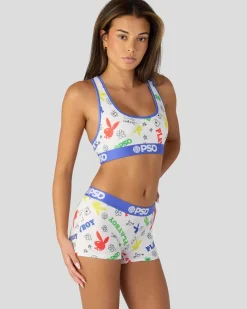Women PSD Sports Bra|Core Standard*Playboy - Primary