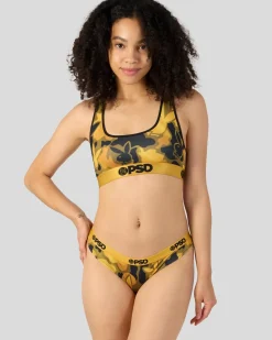 Women PSD Thongs|Core Standard*Playboy - Silk Gold