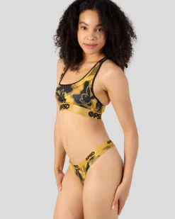 Women PSD Sports Bra|Core Standard*Playboy - Silk Gold