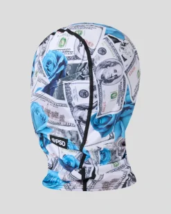 PSD Hooded Mask*Powder Roses