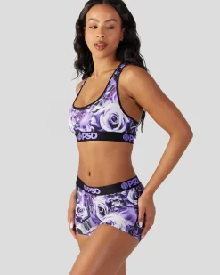 Women PSD Sports Bra|Core Standard*Quincy - Tech Rose