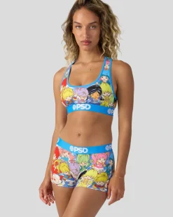 Women PSD Sports Bra|Core Standard*Rainbow Brite - Squad