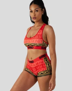 Women PSD Sports Bra|Core Standard*Rich Money