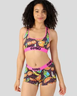 Women PSD Sports Bra|Core Standard*Rick and Morty - Fruity