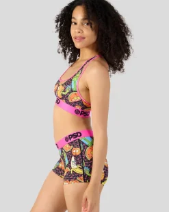 Women PSD Sports Bra|Core Standard*Rick and Morty - Fruity