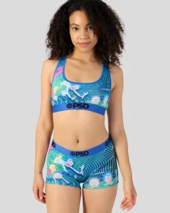 Women/BOY PSD Boy Shorts|Core Standard*Rick and Morty - Portal Haze