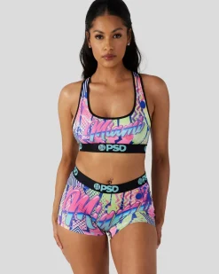 Women PSD Sports Bra|Core Standard*90's Miami