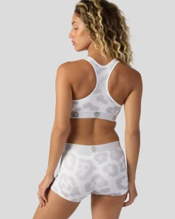 Women PSD Sports Bra|Core Standard*Snow Leopard