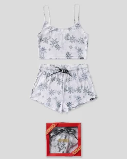 Women PSD Sleep Sets*Snowflake Modal - Cami Sleep Set