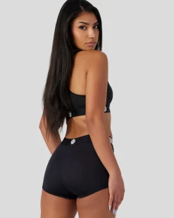 Women/BOY PSD Boy Shorts|Core Standard*Solids - Black