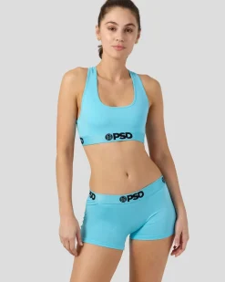 Women/BOY PSD Boy Shorts|Core Standard*Solids - Caribbean