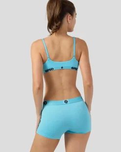 Women PSD Scoop Bralette|Core Standard*Solids - Caribbean