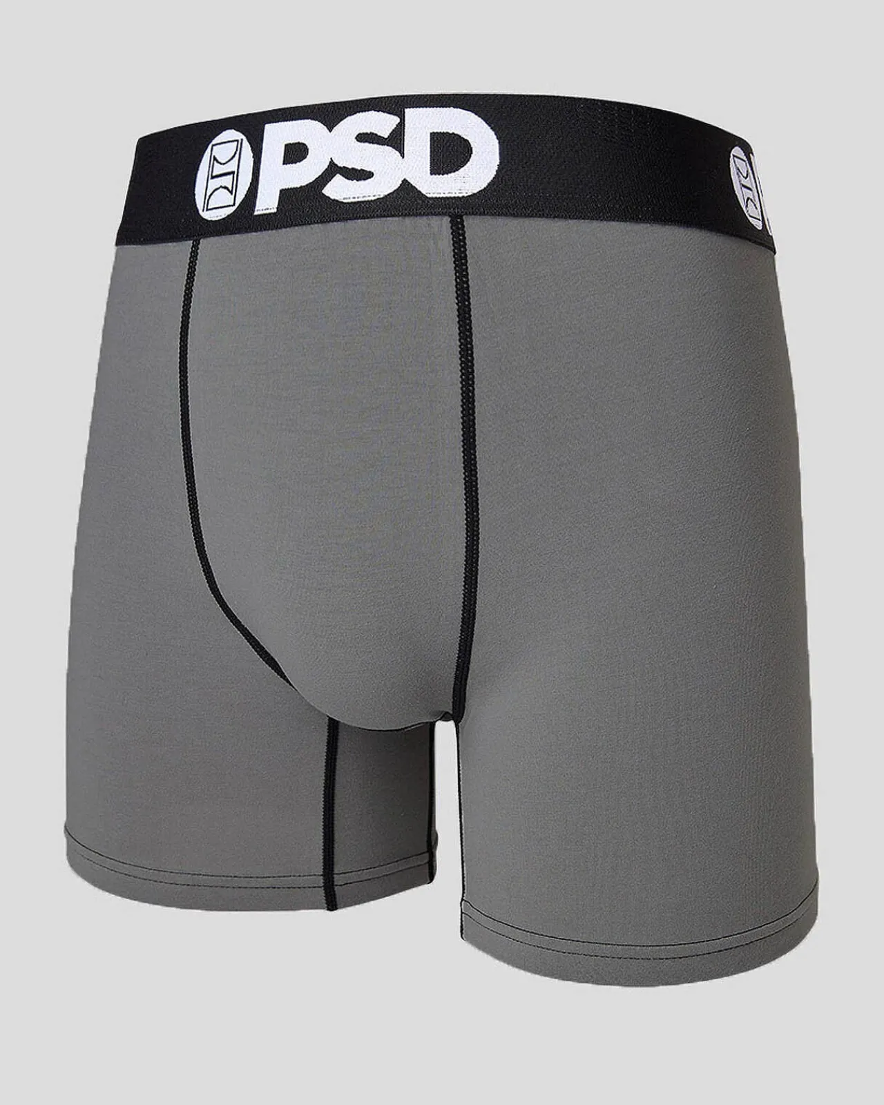 PSD Classic Cotton|Mid Length 5"*Solids 3 Pack - Red/Grey/Black