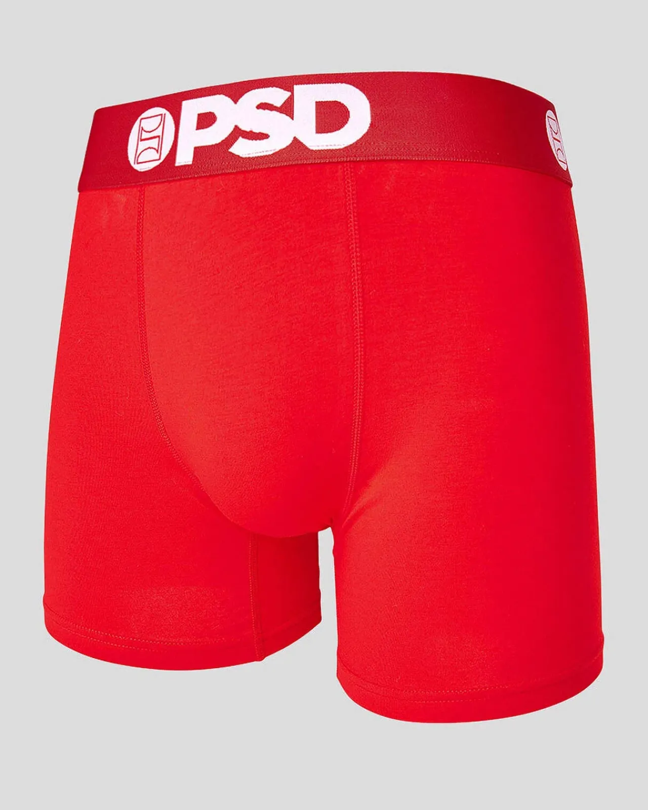 PSD Classic Cotton|Mid Length 5"*Solids 3 Pack - Red/Grey/Black