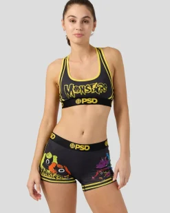 Women PSD Sports Bra|Core Standard*Space Jam - Monstars Jersey