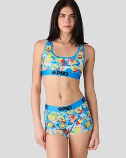 Women PSD Sports Bra|Core Standard*SpongeBob SquarePants - Surfin'