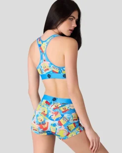 Women PSD Sports Bra|Core Standard*SpongeBob SquarePants - Surfin'