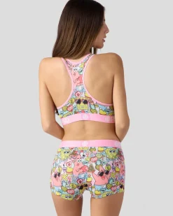 Women PSD Sports Bra|Core Standard*SpongeBob SquarePants - XOXO, SpongeBob