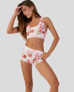 Women PSD Sports Bra|Core Standard*Strawberry Shortcake - Berry Special