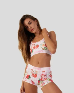 Women PSD Sports Bra|Core Standard*Strawberry Shortcake - Berry Special