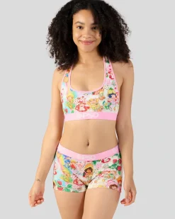 Women PSD Sports Bra|Core Standard*Strawberry Shortcake - Vintage