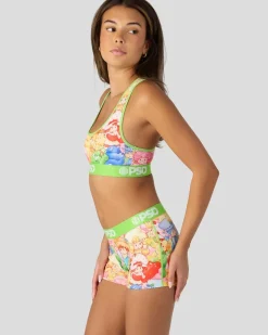 Women PSD Sports Bra|Core Standard*Strawberry Shortcake x Care Bears - Squad