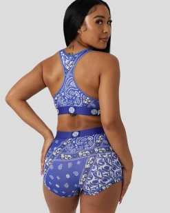 Women PSD Sports Bra|Core Standard*Street Bandana