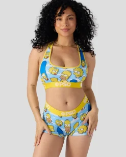 Women PSD Sports Bra|Core Standard*The Simpsons - Heads