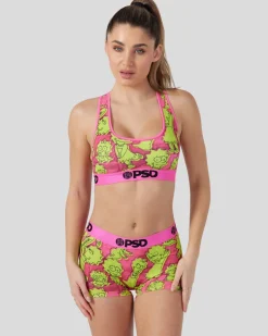 Women PSD Sports Bra|Core Standard*The Simpsons - Simpson Sisters