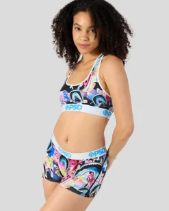 Women/BOY PSD Boy Shorts|Core Standard*Warface Shark Glitch